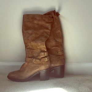 Tan Bamboo Boot